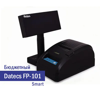 Бюджетний фіскальний реєстратор Datecs FP-101 Smart - Зображення 3